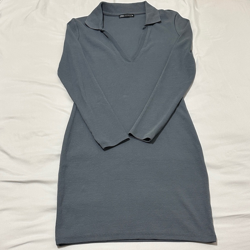 Zara Long Sleeve Mini Dress (size M)